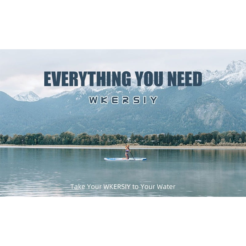 inflatable paddle board 10'6 including sup paddle, paddleboard backpack, pump, leash