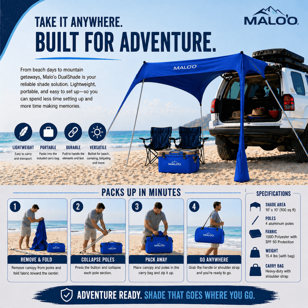 Malo'o Racks Canopy Tent & Vehicle Awning