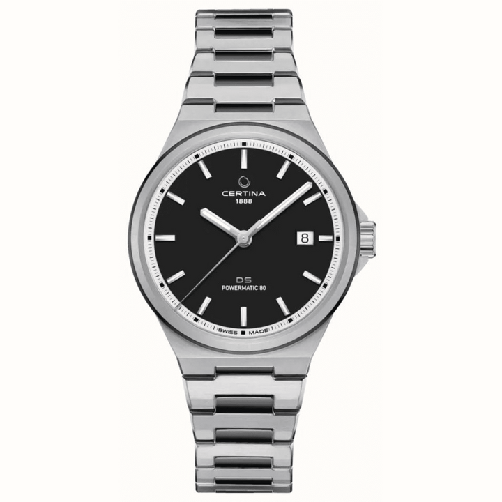 DS-7 Powermatic 80 Watch with Black Dial
