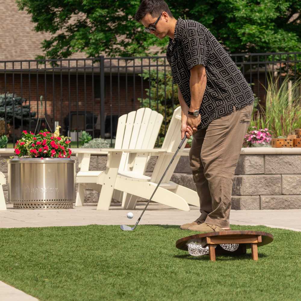 Island Hole | Cornhole Golf Chipping Game