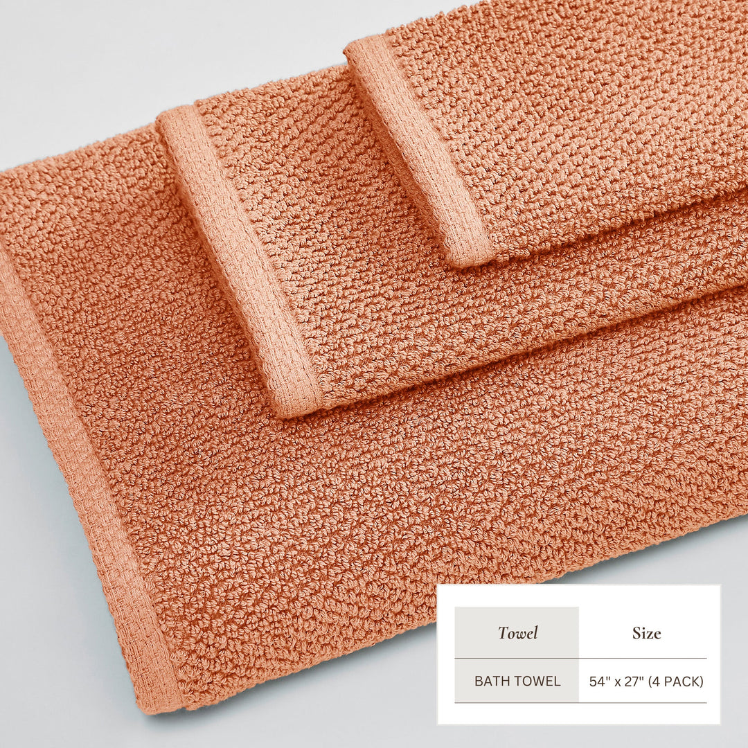 Cotton Bath Towel Set - Acacia Collection