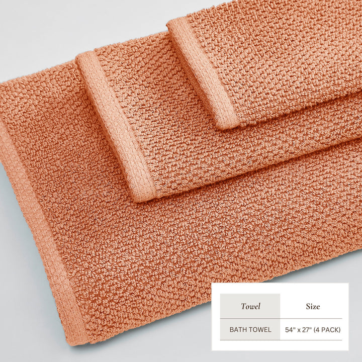 Cotton Bath Towel Set - Acacia Collection