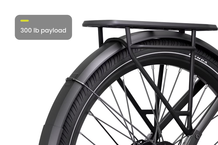 Aventon Level.3 E-Bike Step-Over