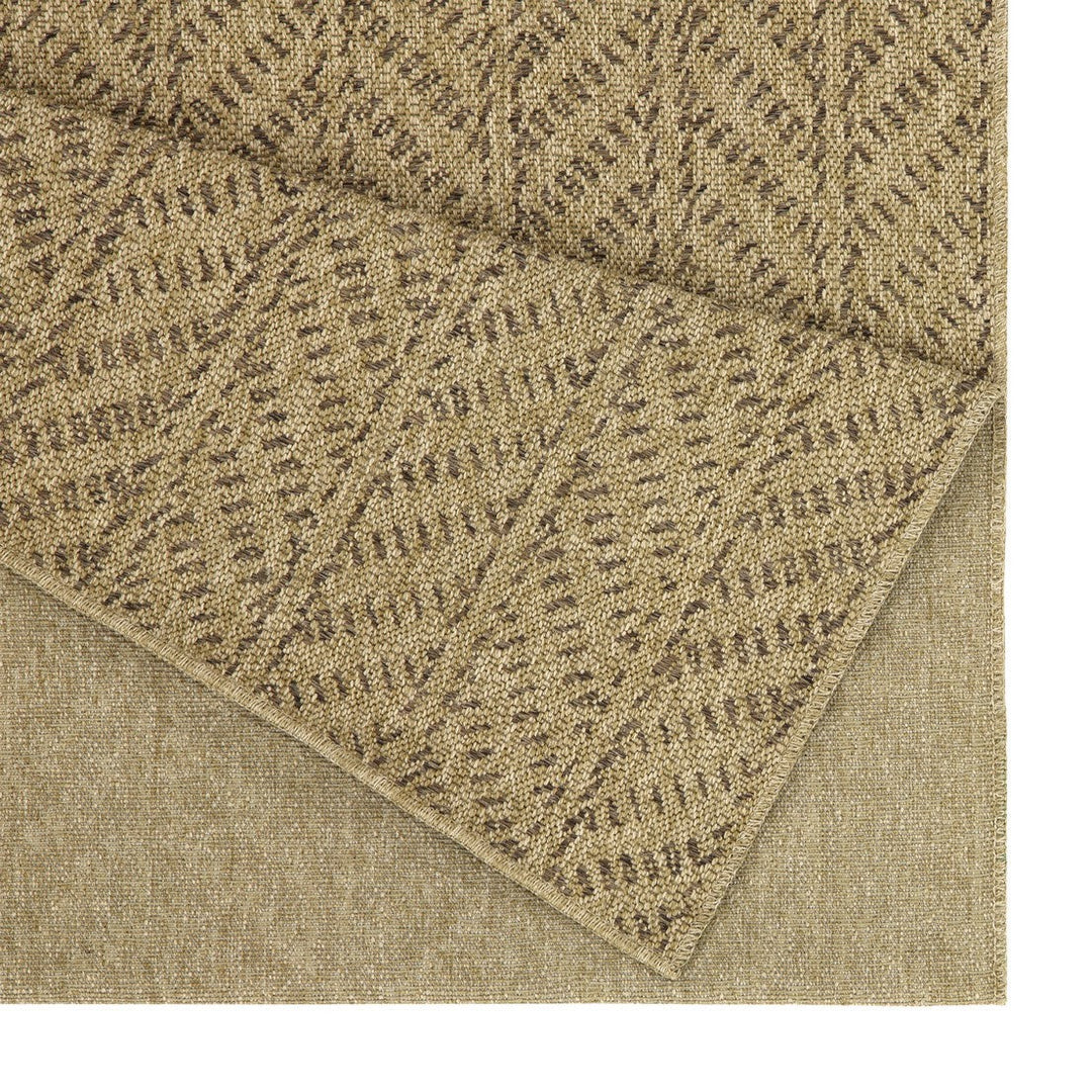 Earth GC_NTL1013 Jute/Mocha 7 ft. 10 in. x 10 ft. 3 in. Indoor/Outdoor Area Rug