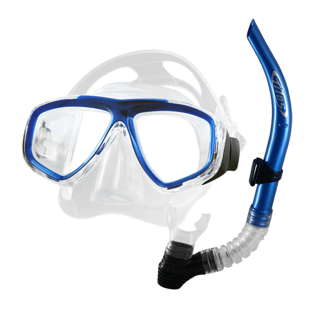 Fantasia Mask with U-Pro II Flex Snorkel Combo Set