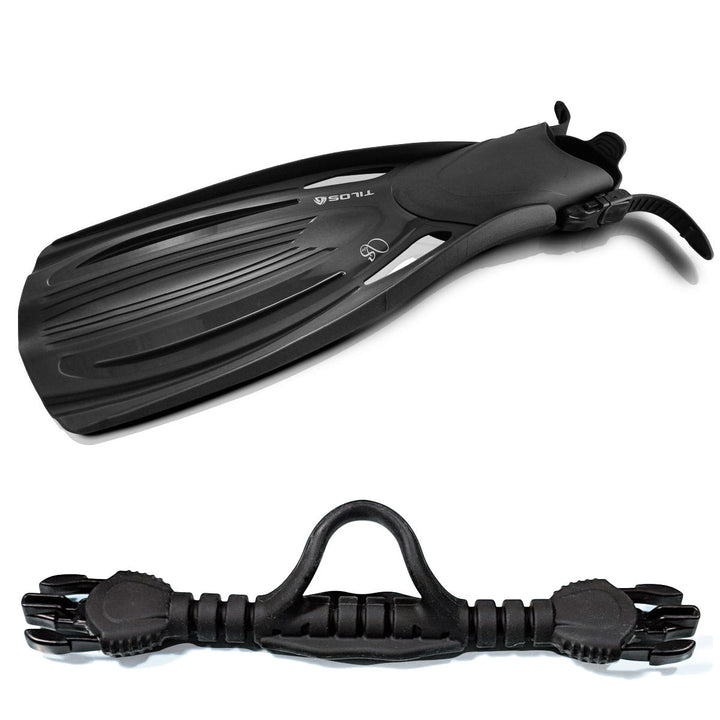 Tilos Saber Open Heel Fin for Efficient Diving