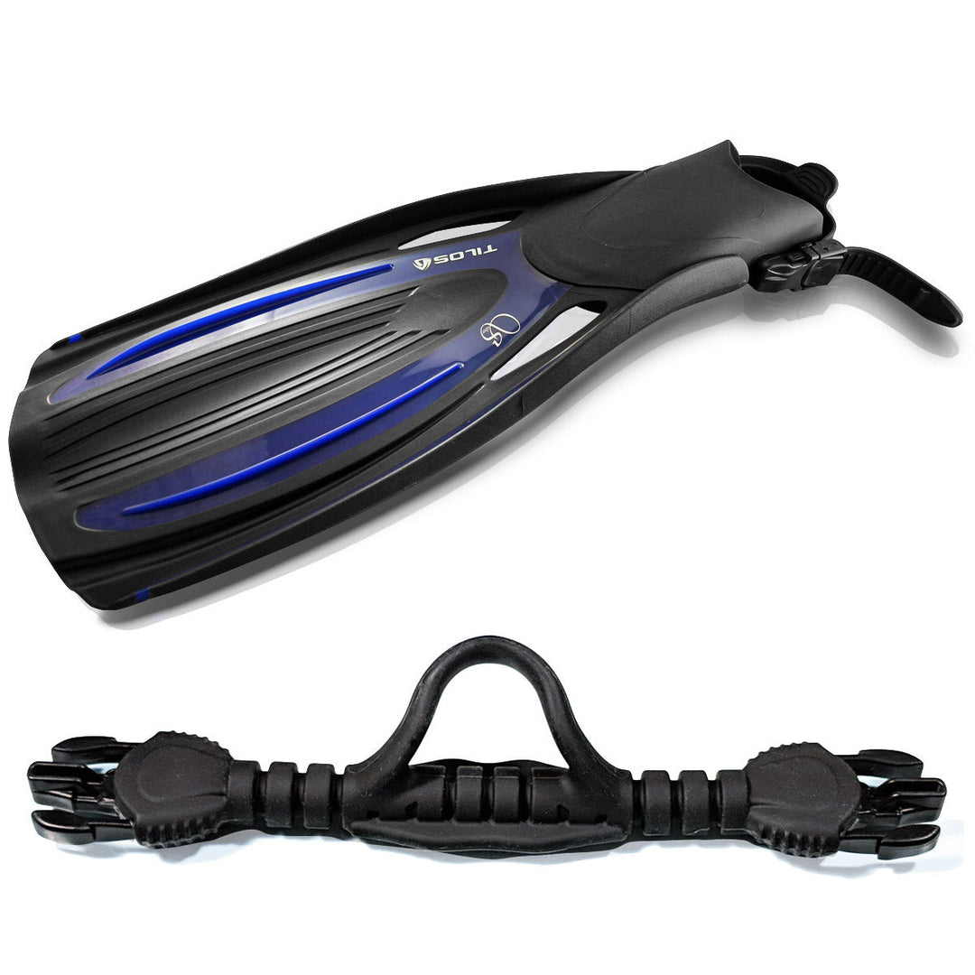 Tilos Saber Open Heel Fin for Efficient Diving