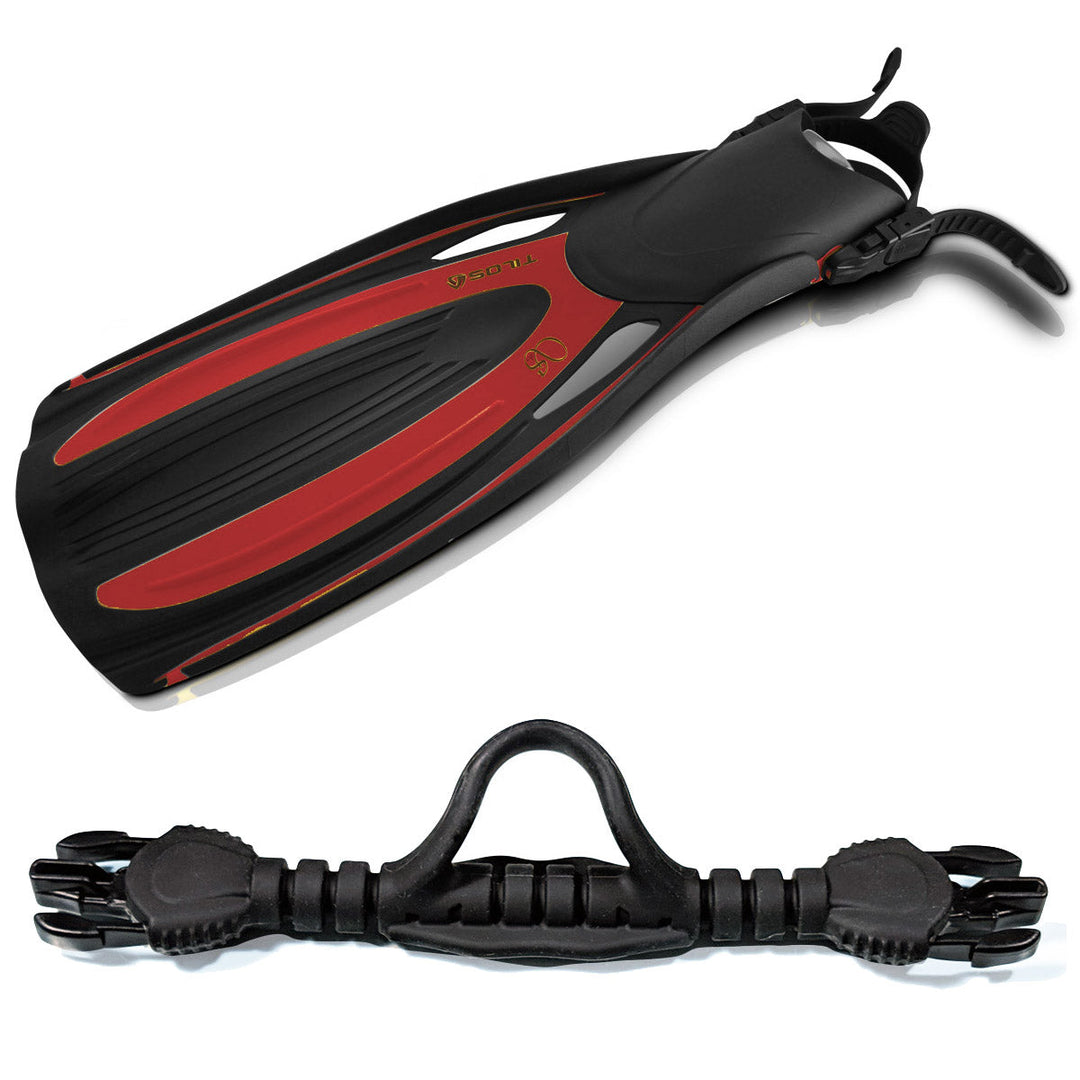 Tilos Saber Open Heel Fin for Efficient Diving