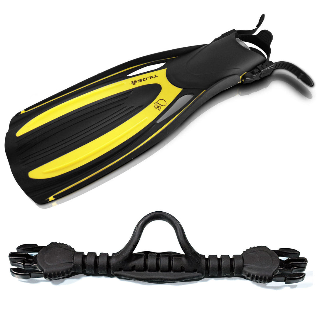 Tilos Saber Open Heel Fin for Efficient Diving
