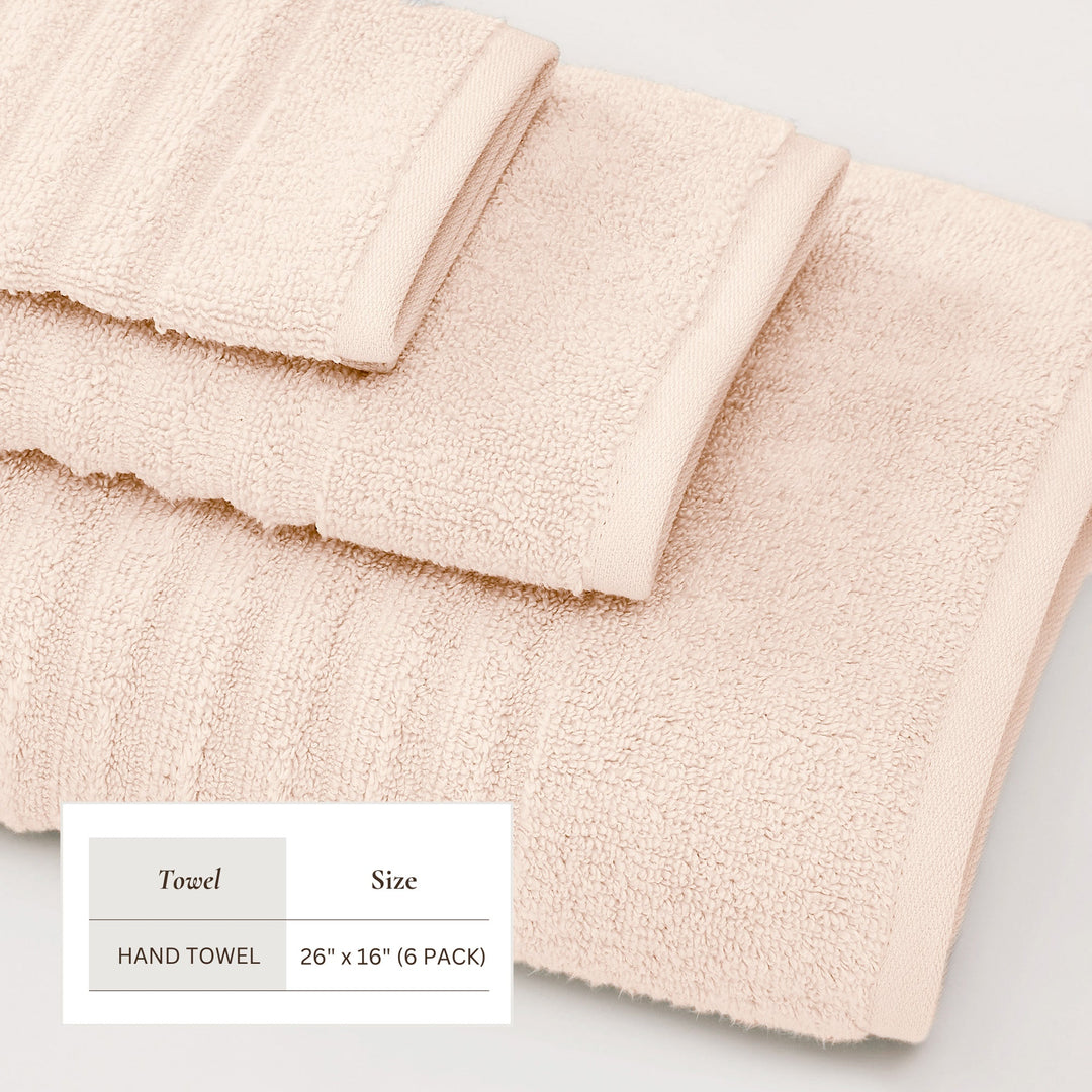 Combed Cotton Bath Towels - Karina Collection
