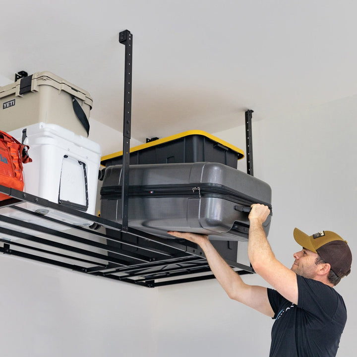 Overhead Garage Shelving 700 lbs | Faber Easy Installation