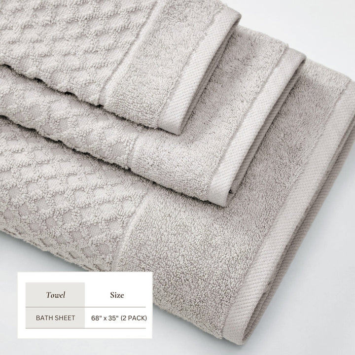 Cotton Bath Towel Set - Grayson Collection