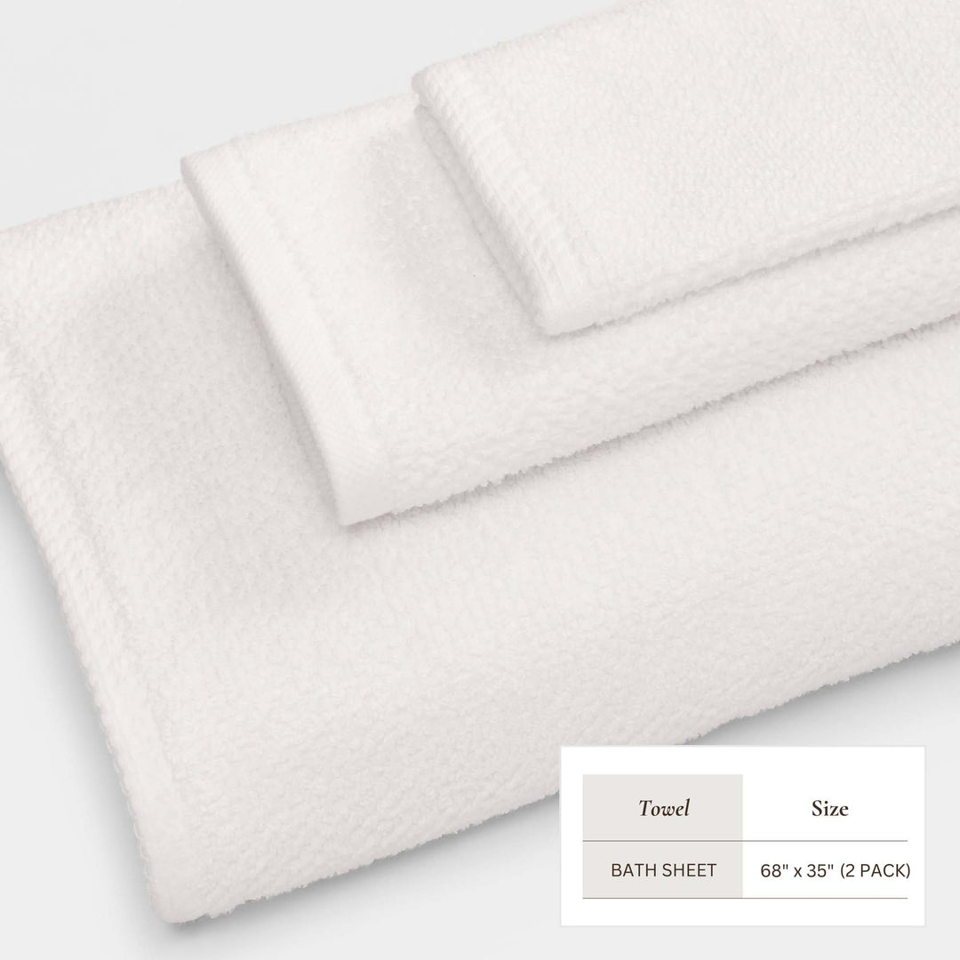 Cotton Bath Towel Set - Acacia Collection