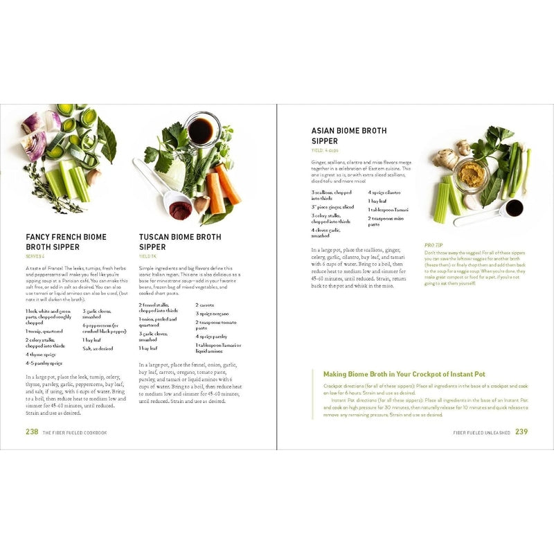 The Fiber Fueled Cookbook: Inspiring Plant-Based Recipes to Turbocharge Your Health Spiral Bound