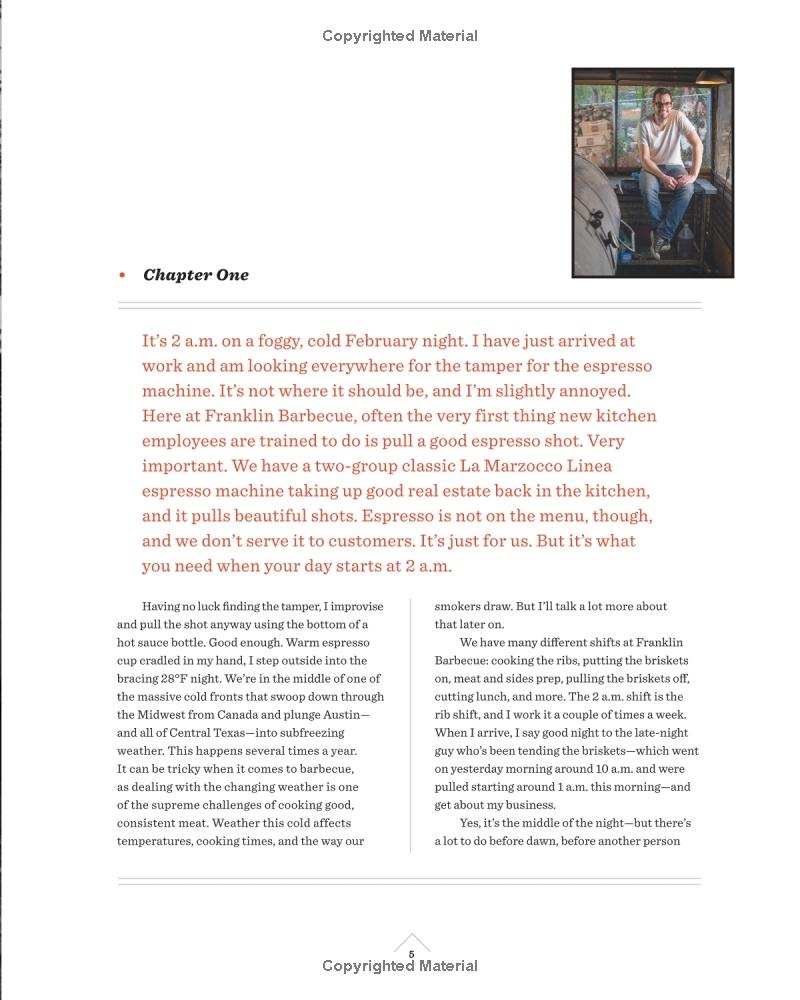 Franklin Barbecue: A Meat-Smoking Manifesto Spiral Bound