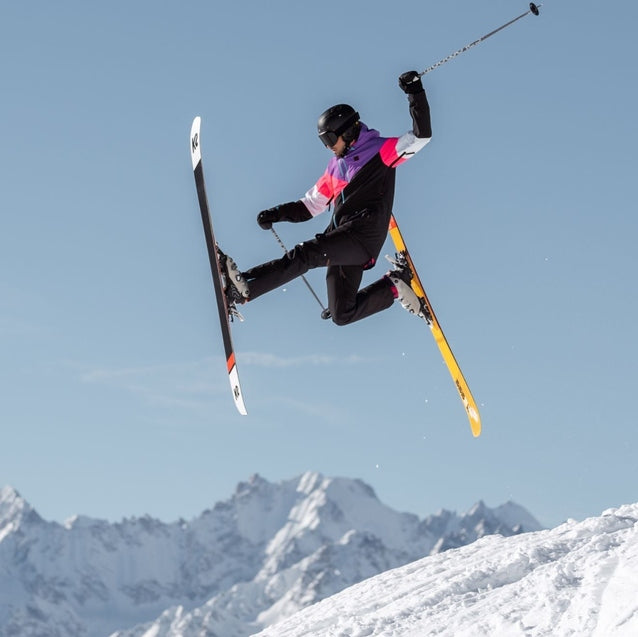 OOSC Clothing Fresh Pow Men's Ski & Snowboard Jacket - Neon Pink