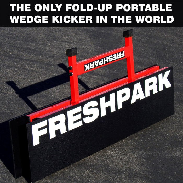 Freshpark Portable Wedge Kicker Skate Ramp