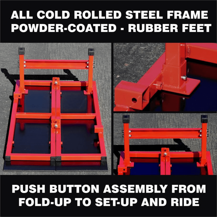 Freshpark Double Wedge Kicker Skate Ramp