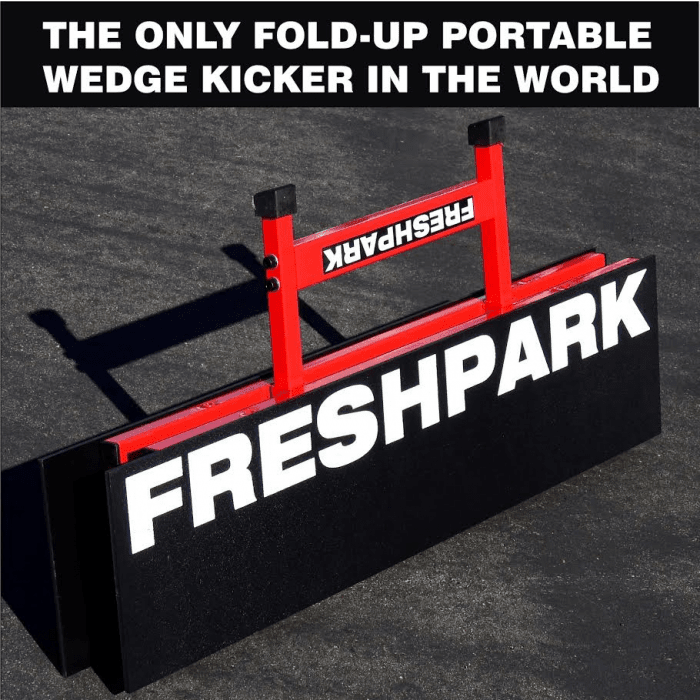 Freshpark Double Wedge Kicker Skate Ramp