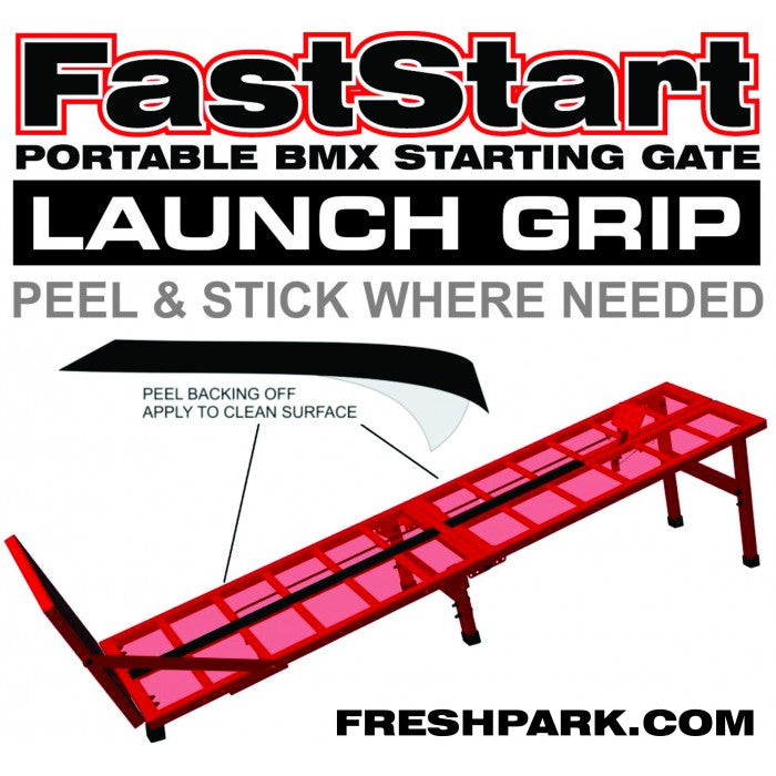 Freshpark BMX FastStart Portable Starting Gate with Grip Tape