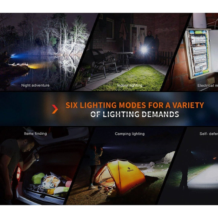 Fenix E35R High-Performance Rechargeable LED Flashlight