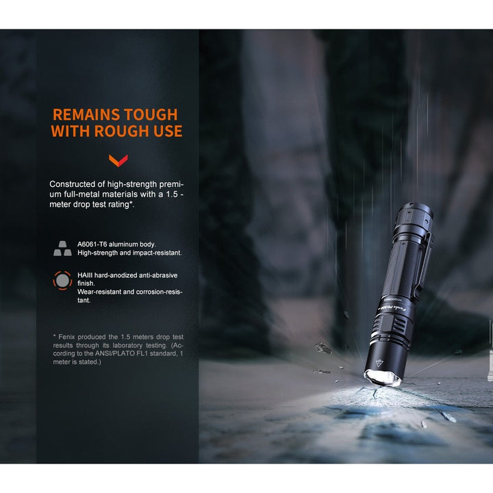 Fenix PD36R Pro 2800 Lumen Flashlight + FREE E03R V2 Keychain Light