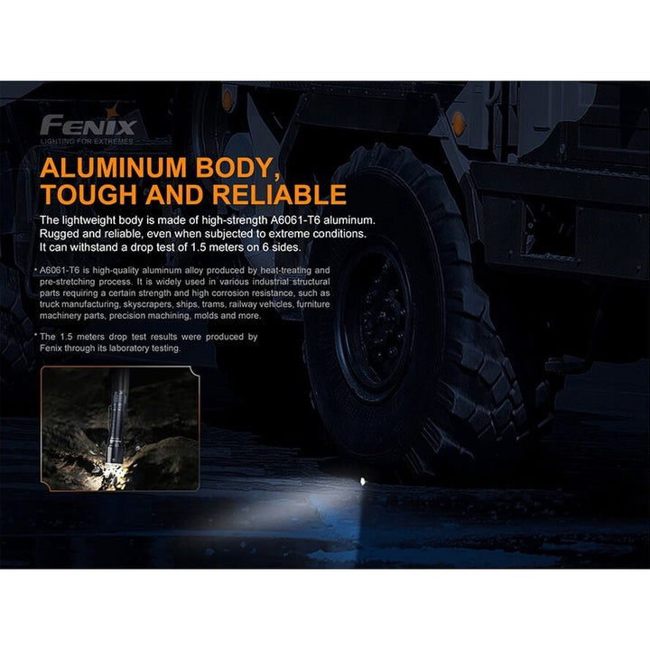 Fenix TK16 V2.0 Tactical Flashlight - 3100 Lumens