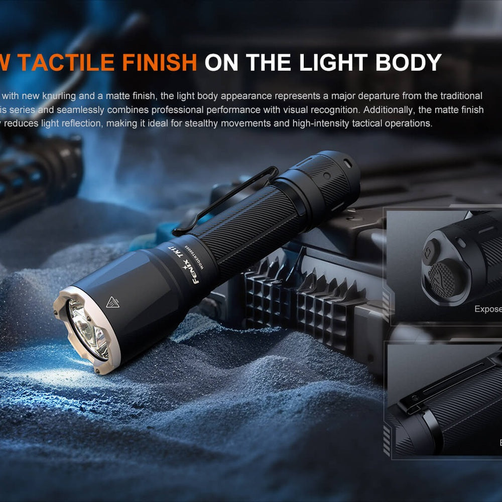 Fenix TK17 Dual Switch Tactical Flashlight