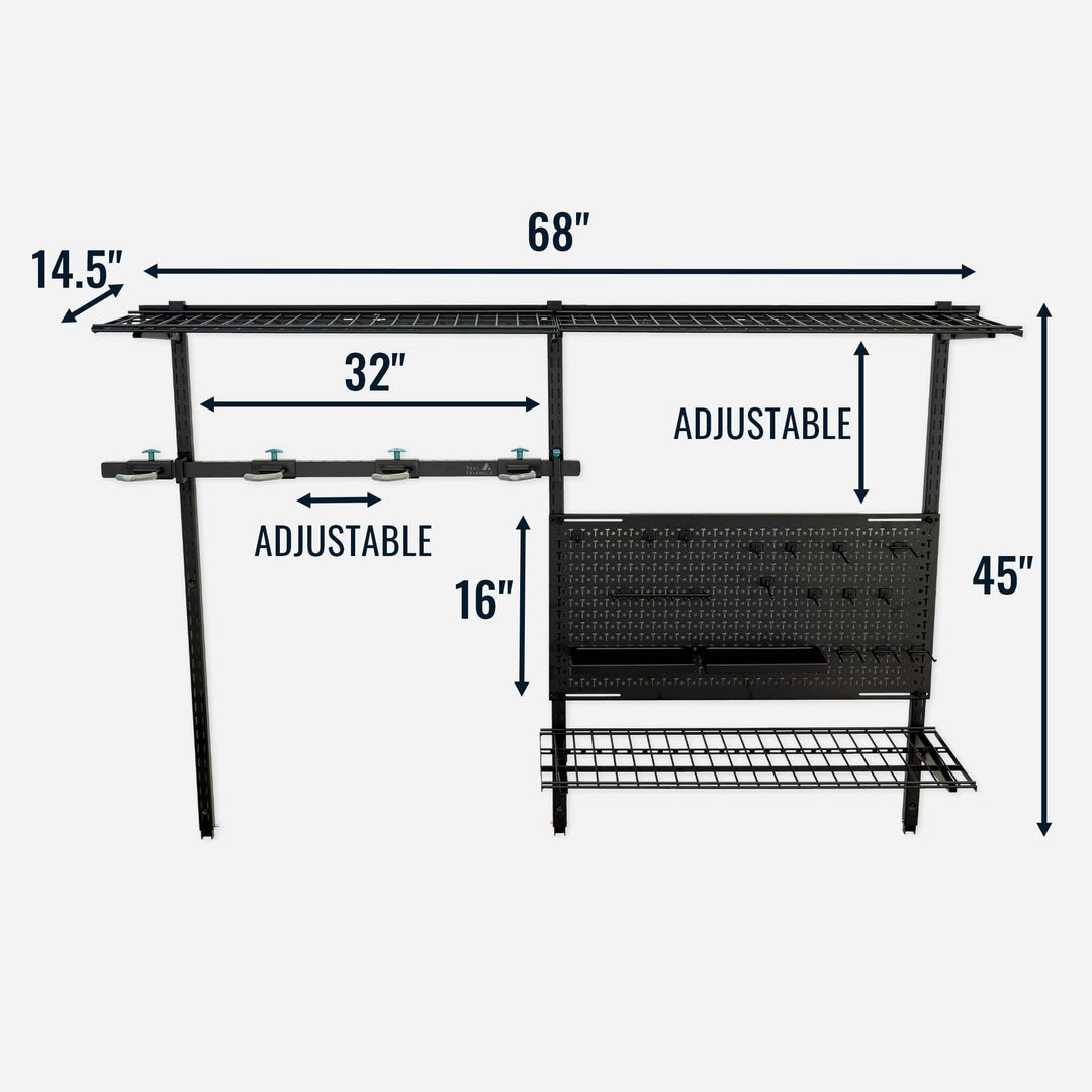 G-Storage Pro | Adjustable Garage Storage System