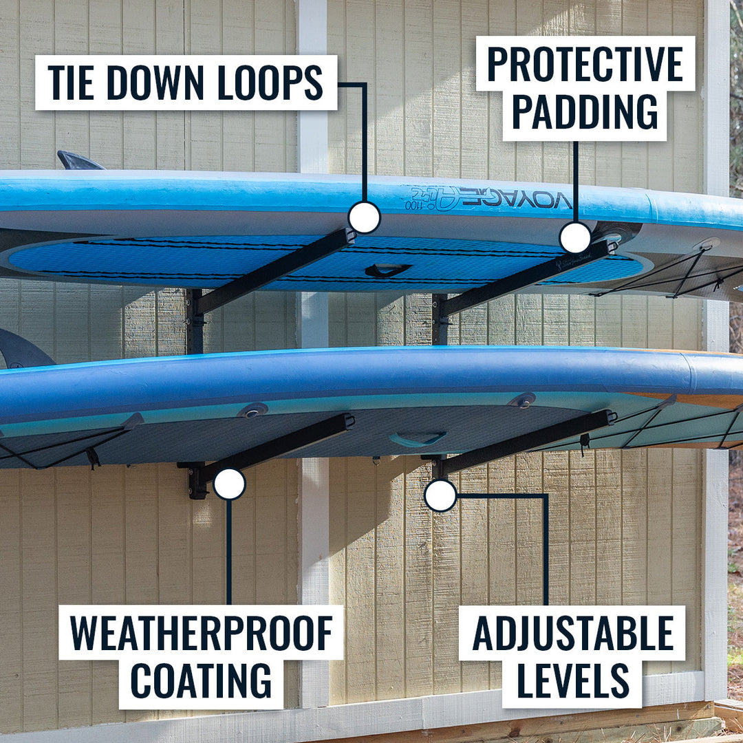 SUP Surfboard Storage Rack for Two Boards - StoreYourBoard
