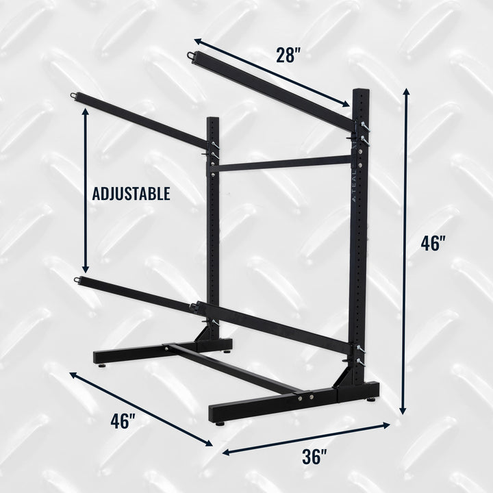 G-Watersport 2 Levels Kayak Storage Rack - kayak storage rack