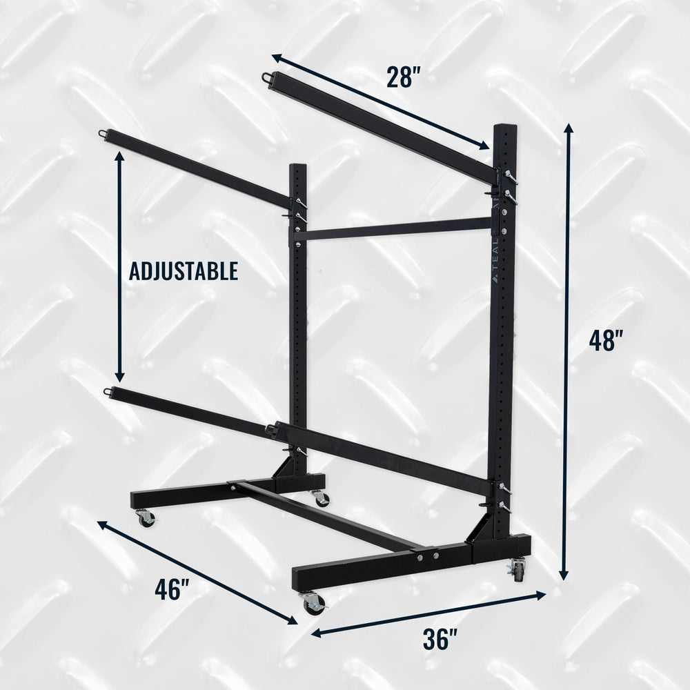 G-Watersport Wheeled Kayak Rack for 2 Levels Storage