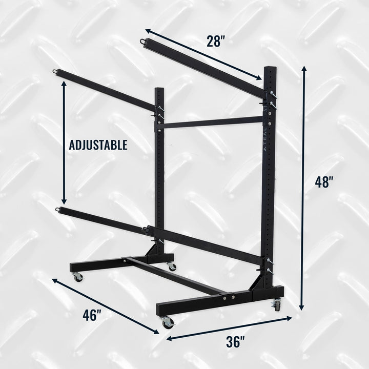 G-Watersport Wheeled Kayak Rack for 2 Levels Storage