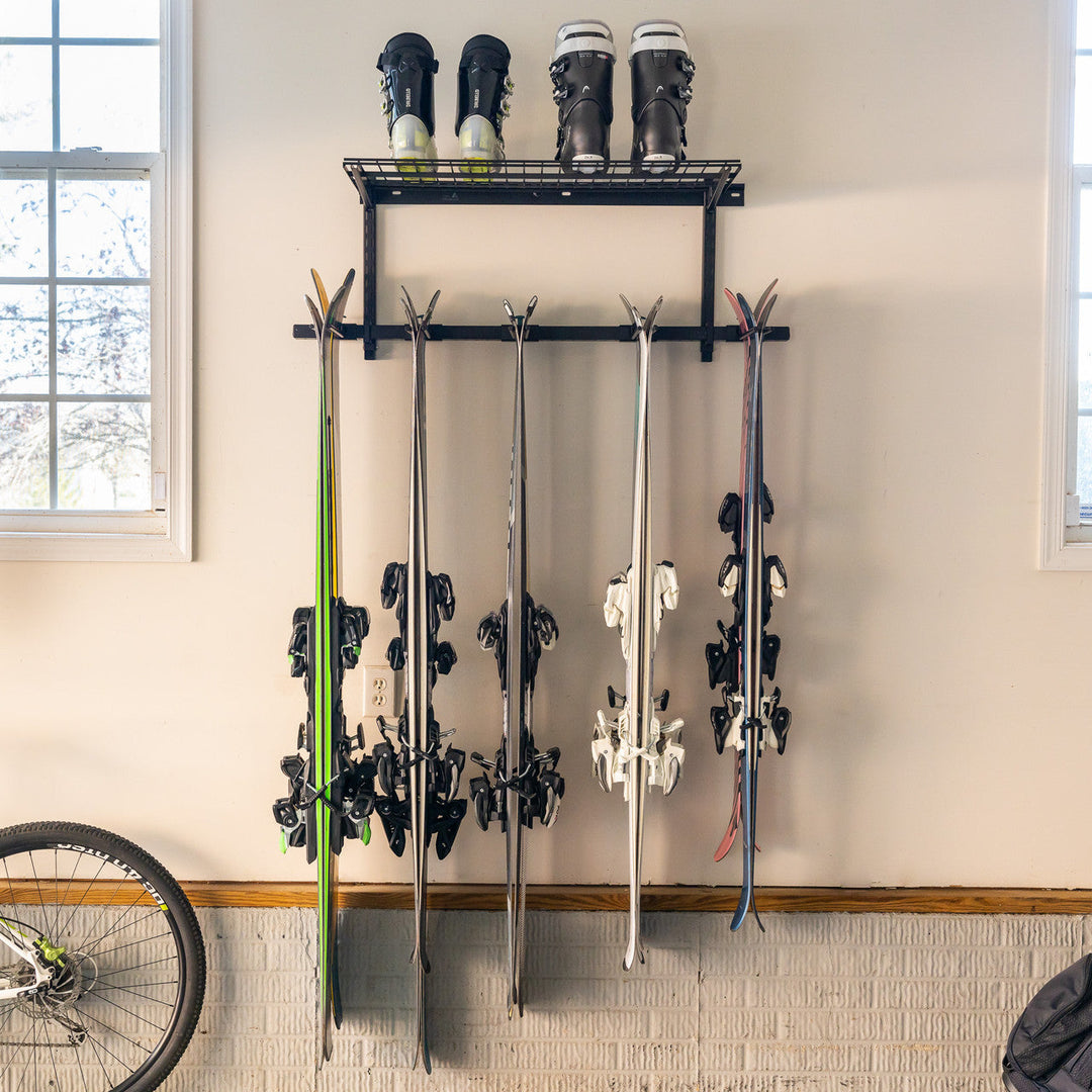 Solitude Ski Storage System for 10 Pairs of Skis