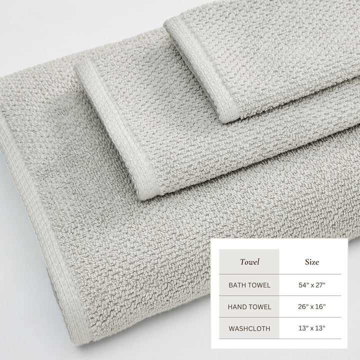 Cotton Bath Towel Set - Acacia Collection