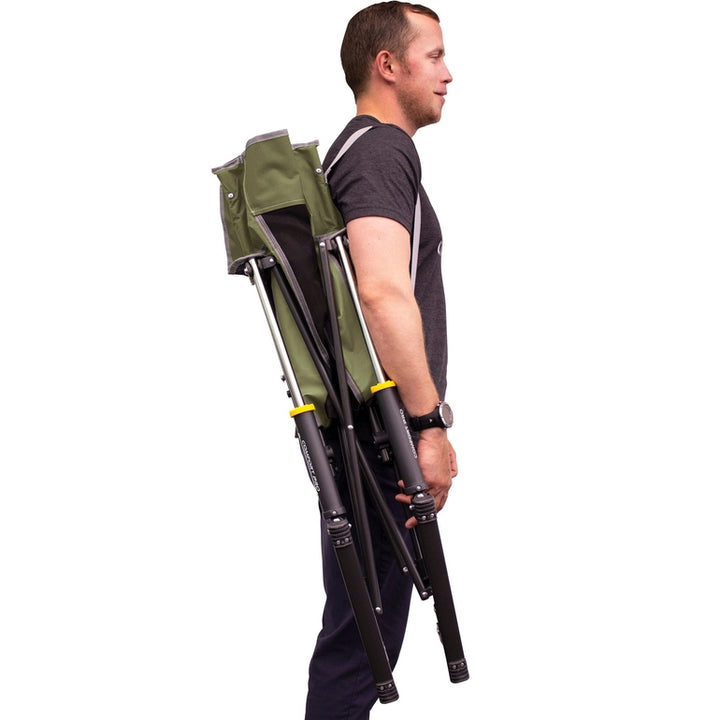 GCI Outdoor Comfort Pro Rocker Collapsible Rocking Chair & Outdoor Camping Chair