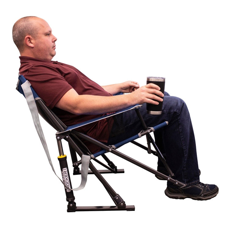 GCI Outdoor Kickback Rocker Portable Rocking Chair & Outdoor