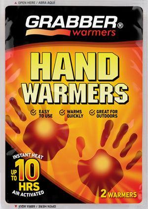 TRAPSKI Grabber Hand Warmers - Long Lasting Natural Odorless Air Activated Warmers - Up to 10 Hours of Heat - 40 Pair Box