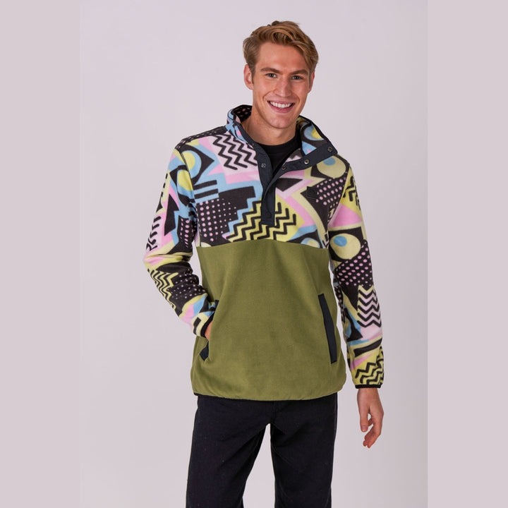 OOSC Clothing Saved By The Bell Fleece Khaki - Men's
