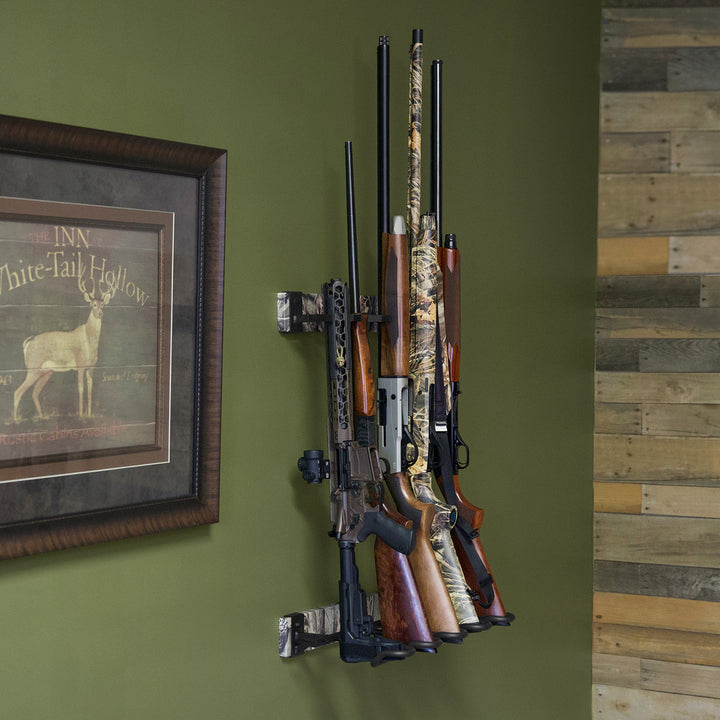 FORGE Firearm Wall Mount Display - 5 Slot Storage