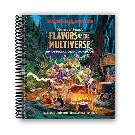 Heroes' Feast Flavors of the Multiverse: An Official D&D Cookbook Spiral Bound