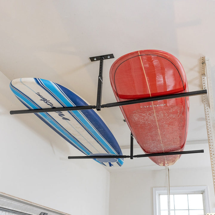 Hi-Port 2 Surfboard Ceiling Storage Rack - Adjustable Design