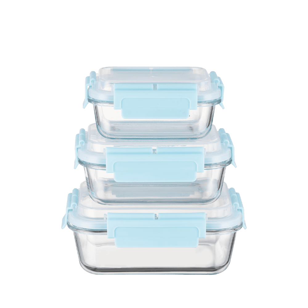 High Top Lid Rectangle Containers