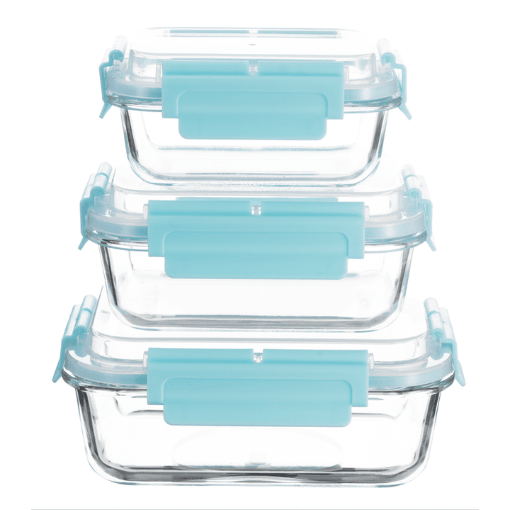 High Top Lid Rectangle Containers