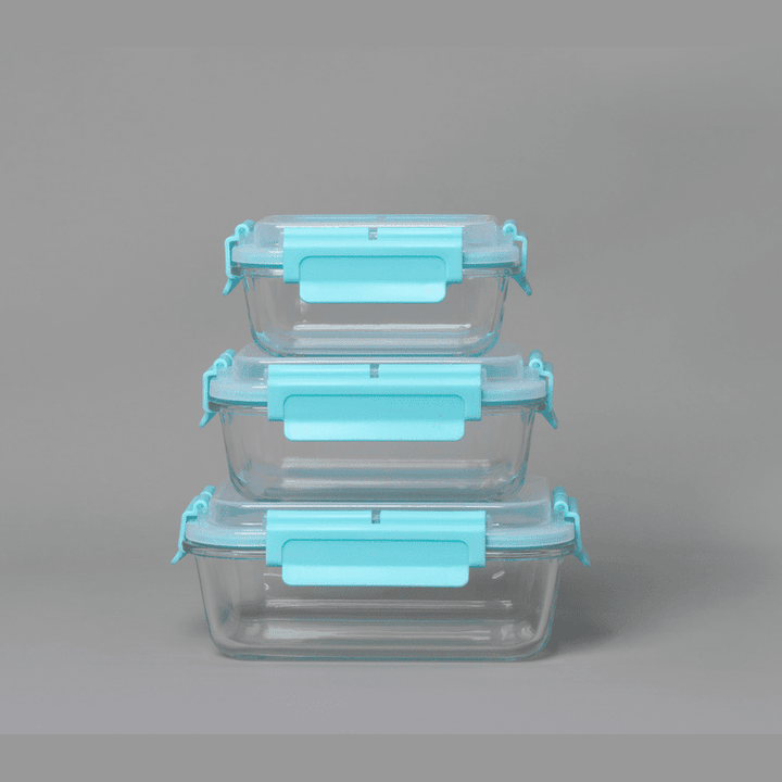 High Top Lid Rectangle Containers