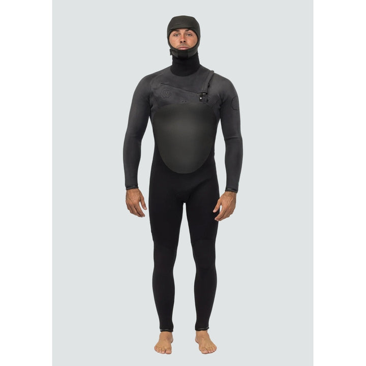 High Seas II 5-4 Full Hooded Chest Zip Wetsuit