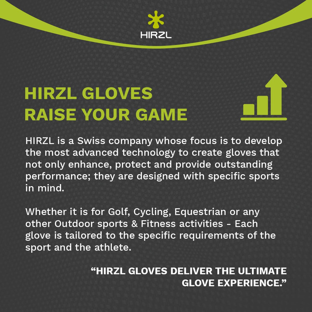 HIRZL Trust Control 2.0 - Golf Gloves - White / Black