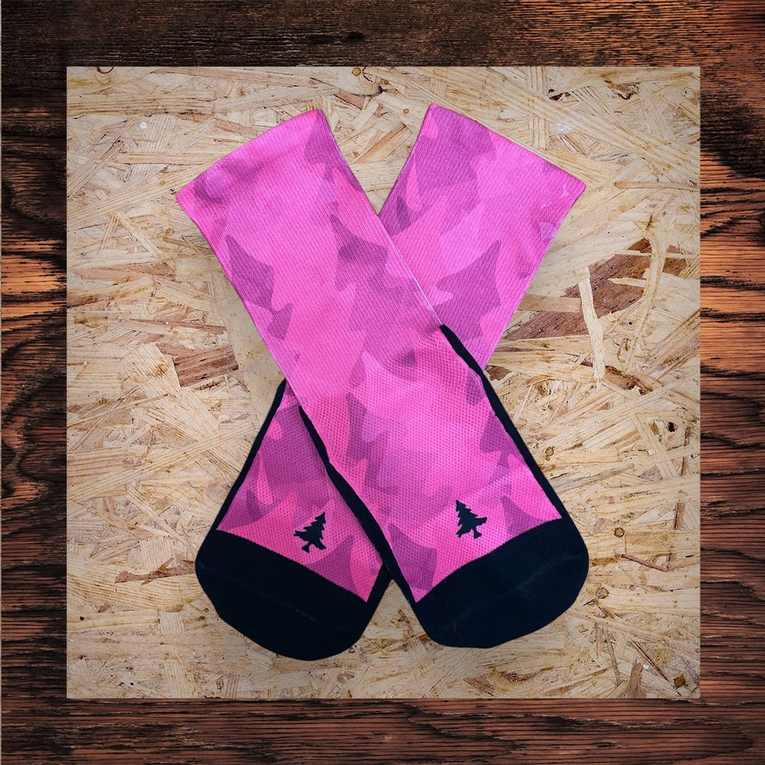 Moisture-Wicking Sublimated Socks - HLT Camo 6" SUB6