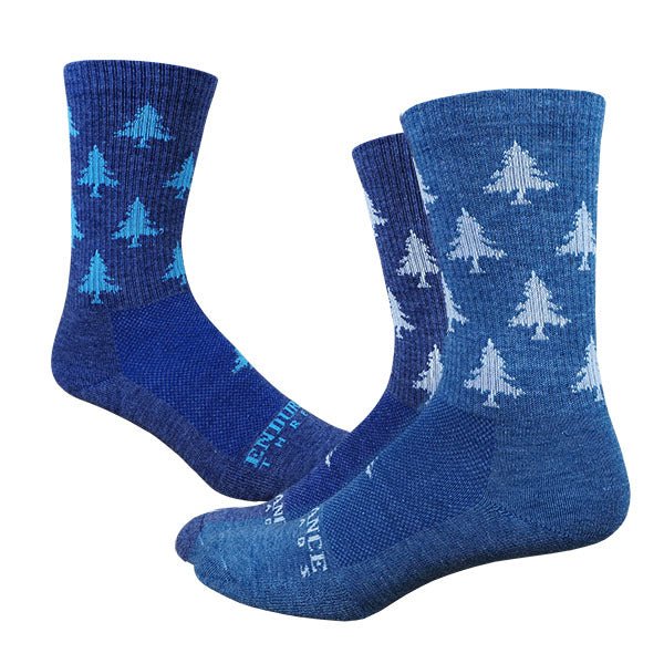 HLT Whitaker Wool Cycling Socks - Blues