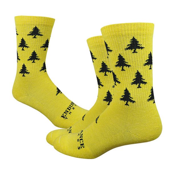 HLT Wool MTB Socks - Versatile Rasta Style